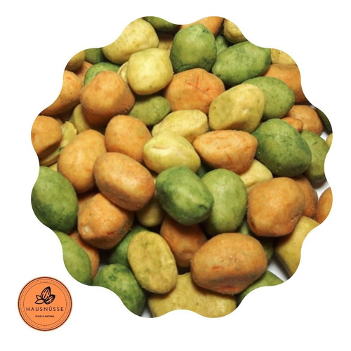 Maní Japones Mix 1kg Hausnüsse (salado,merquen,ciboullette)