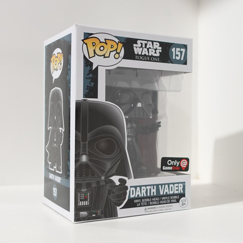 Funko Pop! Darth Vader 157 - Star Wars Rogue One Gamestop (Usado)