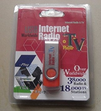 Dongle Usb Internet Radio Worldwide + Tv Player