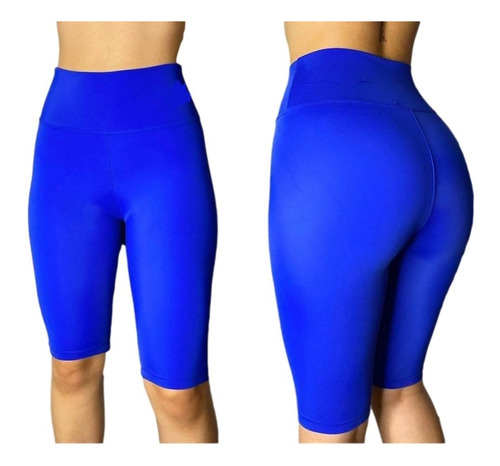 Lycra Short Deportivo Para Mujer Bicicletero Estilo Capri