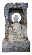 Comprar Fuente De Agua Cascada Buda 44cm Zen Feng Shui Luz Zn Ct