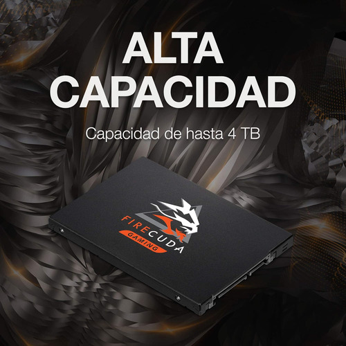 Seagate Firecuda 120 Ssd, 4 Tb, Ssd Interna