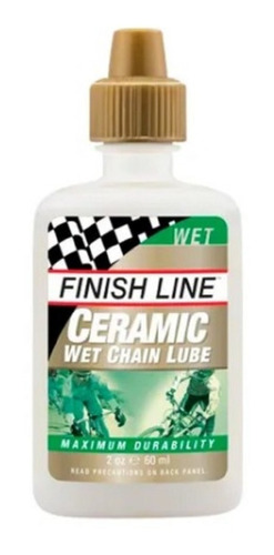 Lubricante Cadena Cerámico Húmedo Marca Finish Line 60ml Bta