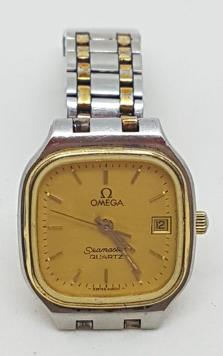 Relogio Vintage De Pulso Omega Seamaster Metal 20x20 Mm A41