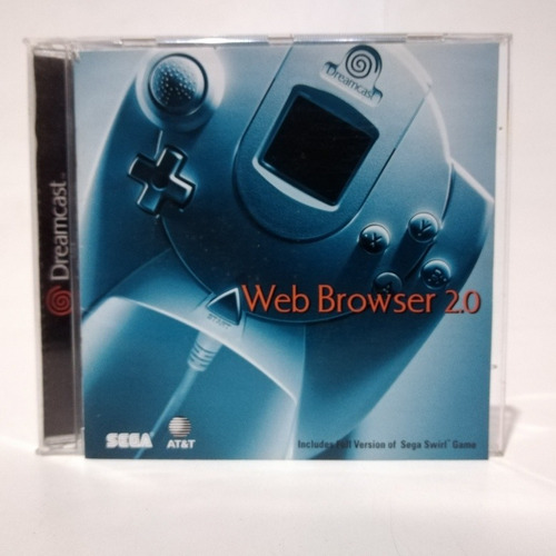 Web Browser 2.0 Cd Internet Para Sega Dreamcast 