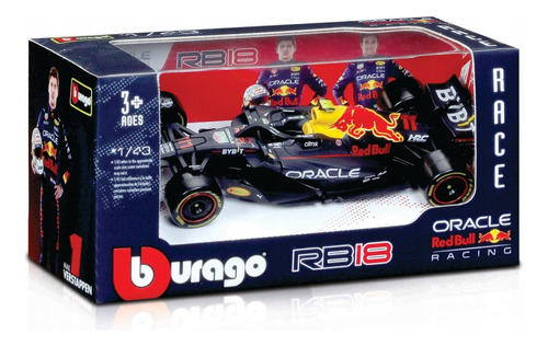 Rb18 Red Bull #11 Sergio Pérez 2022 Formula 1 Burago 1/43