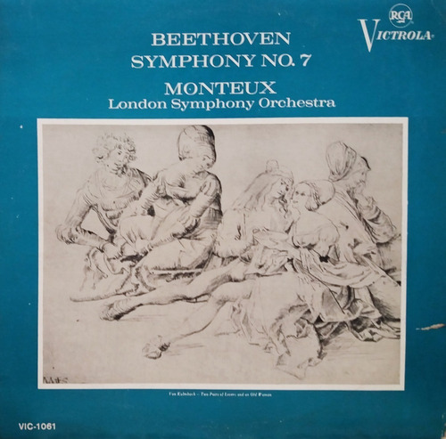 Beethoven Sinfonía 7 - Monteux London Orquesta (Usado)