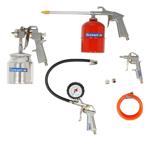 Kit Compressor Ferrari Com 5 Pecas Ratk-a