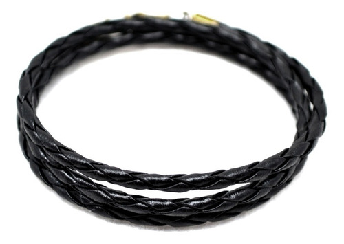Colar Cordão E Gargantilha Couro Masculino E Feminino 5mm