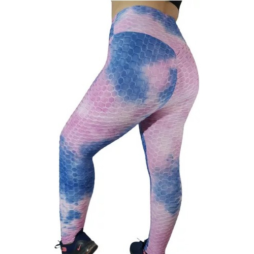 Calza Leggins Texturizada Tye Die - Diseños Varios