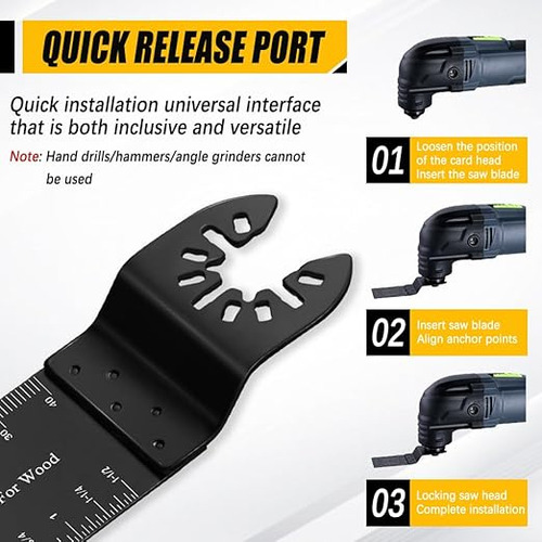 Pack 20 De Cuchillas De Corte De 32 Mm Para Sierra Universal
