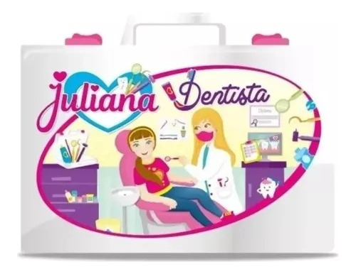 Valija Juliana Dentista Grande Set Doctora Dentista 