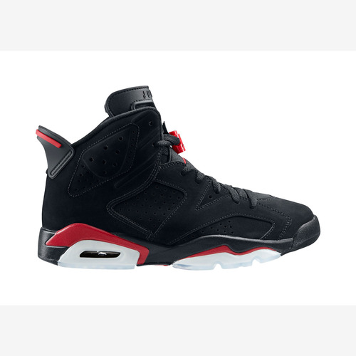 Zapatillas Jordan 6 Retro Black Varsity Red 384664-061   