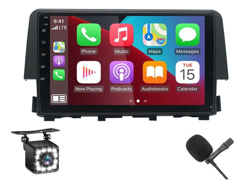 Android 12 Radio De Coche Estéreo Para Honda Civic, 9 Pulgad