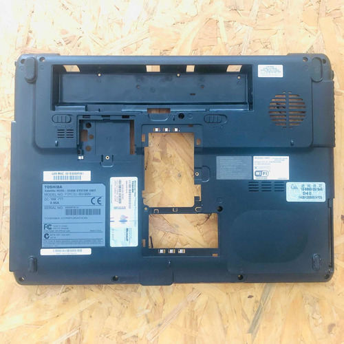 Carcaça Chassi Inferior Notebook Toshiba M205 S4806
