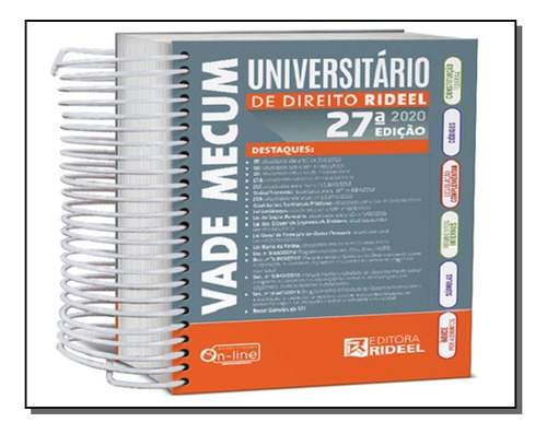 Libro Vade Mecum Universitario De Direito Rideel De Anne Joy