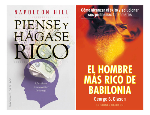 Libro Piense Y Hágase Rico (pack) Napoleón Hill