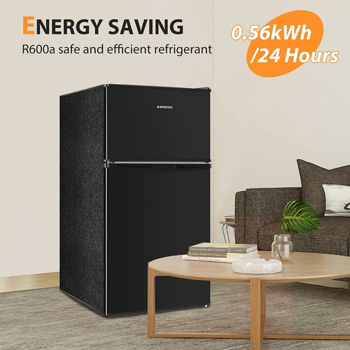 Refrigerador Compacto De 3.2ft3 Color Negro Marca Bangson