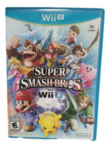 Super Smach Bros Wii U Nintendo  / Original  / Físico. (Reacondicionado)