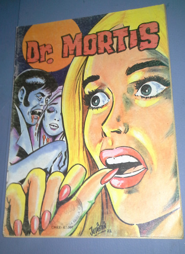 Dr. Mortis Antiguo Comic Revista Historieta Terror Horror