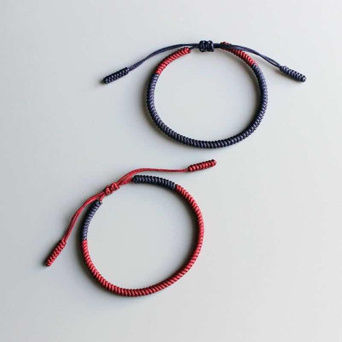 Pulsera Tibetana Set 2 Piezas Diámetro 18 Cm Largo 18 Cm