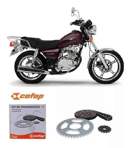 Kit Relação Suzuki Yes 125 Intruder 125 Katana Cofap Origina