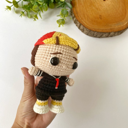 Kit Conjunto Chaves Quico E Chiquinha - Amigurumi Funko Pop