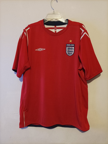 Jersey Inglaterra Eurocopa 2004 Talla Xl 100 Original Joya 