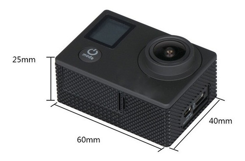 Action Camera Go Sport Pro Wi-fi Lcd 1080p Prova D'agua