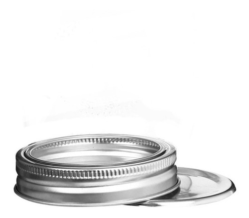 Imagen 3 de 4 de Set 3 Frascos Tapadera Enroscable Mason Jar 1l Nv-1007