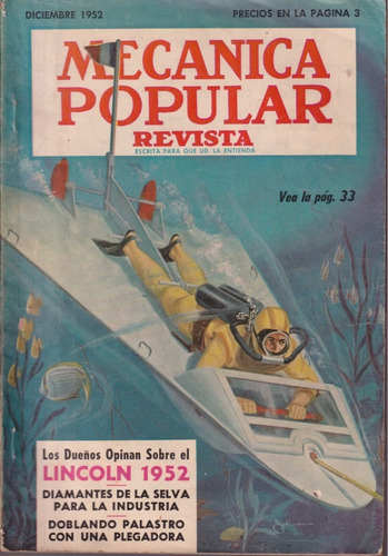 Mecanica Popular Diciembre 1952