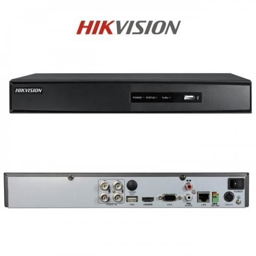 Hikvision Turbo Hd Dvr Ds-7204hghi-f1 4 Canales En Red 1u Mo