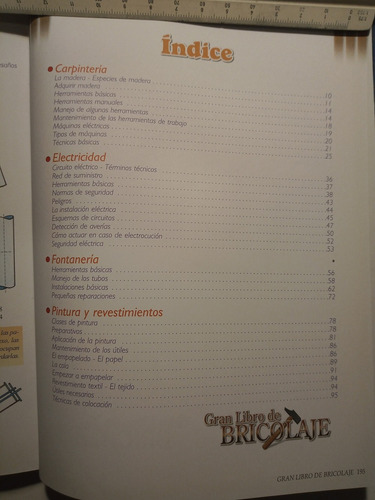 Libro Sobre Carpintería, Albañilería, Soldadura Y Plomería. (Usado)