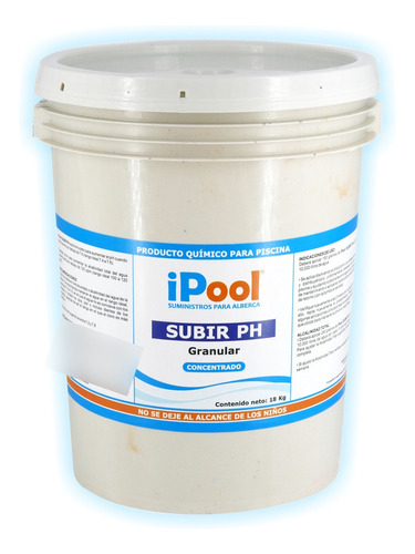 Subir Ph 18 Kg Alberca Piscina Ajustar Ph Alcalinidad Dureza