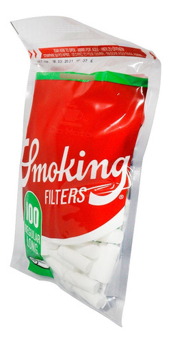 Caixa De Filtro Smoking Regular Long 8mm Tabacaria Atacado