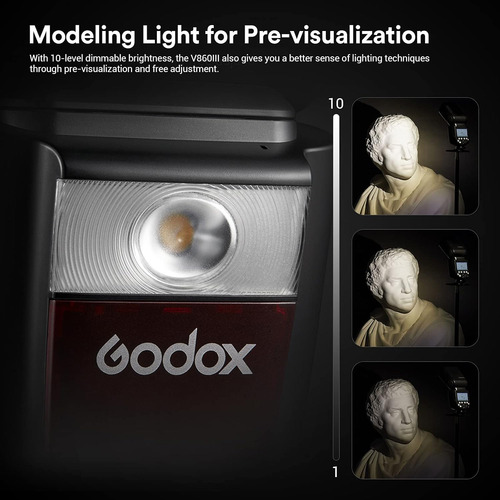 Cámara Godox V860iii-n Flash Speedlite Compatible Con Nik...