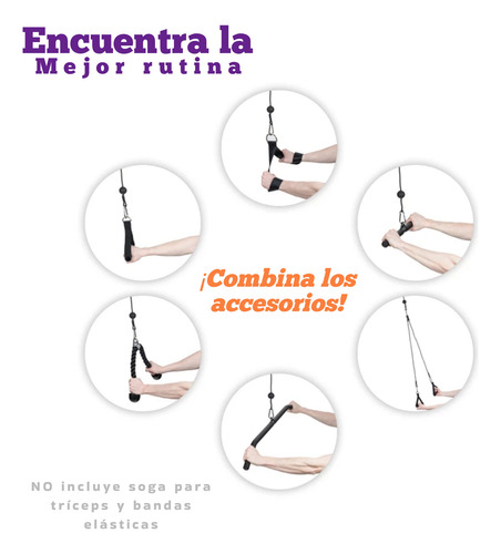 Polea Alta Gym Accesorios