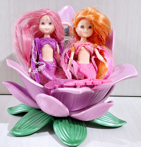 Boneca Barbie Faiytopia Petal Pixies Rosa Sereia 2004 (Usado)