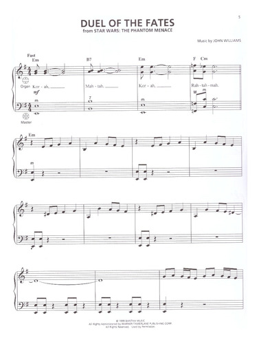 Star Wars For Accordion.