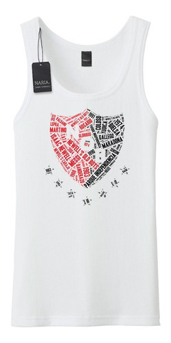 Musculosa Hombre Newells Dibujo Art Logo - Dene4