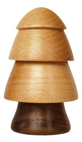 Palillero De Madera Q 4004 Con Forma De Árbol De Navidad