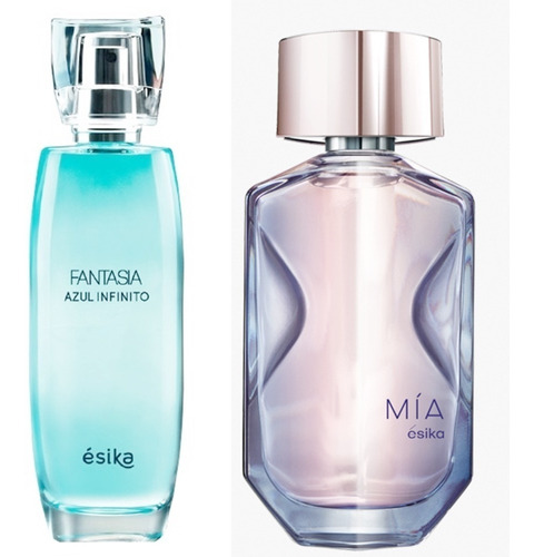 Perfume Fantasia Azul Infinito + Mia E - mL a $1103