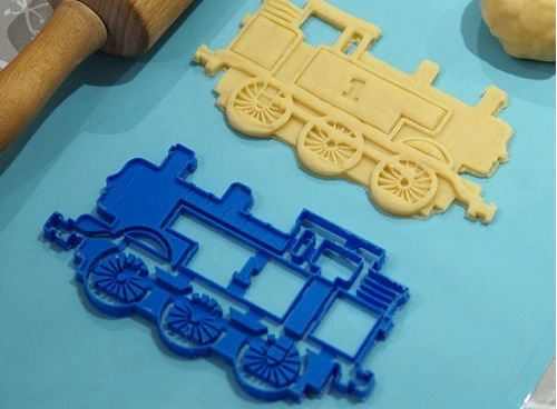 Cortante Galletita Cookie Fondant Porcelana Tren Trencito 3d