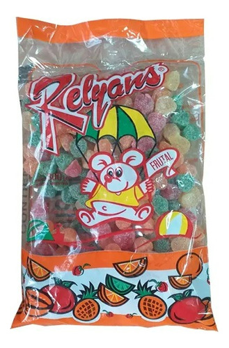 Caramelo Gomitas Masticables Frutal X 800gr