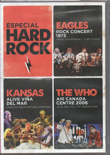 Dvd Especial Hard Rock - Strings & Music