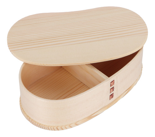 Set Portátil De Almacenamiento De Alimentos De Madera Japone