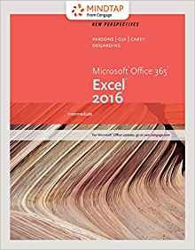 Bundle New Perspectives Microsoft Office 365  Y  Excel 2016 