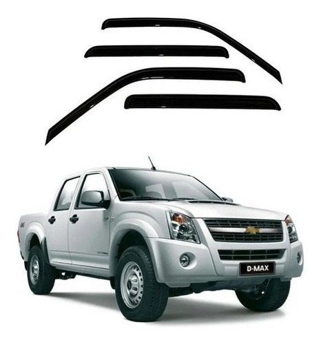 Kit Aletas Bota Aguas Chevrolet D Max 2004-2012 / 223076