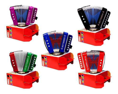 Acordeon Profesional Para Todas Las Edades Resistente Genial