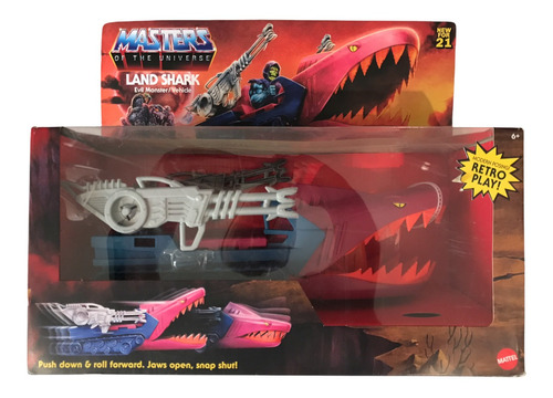 Landshark Evil Monster Vehicle Motu Origins Retro Mattel